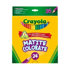 CRAYOLA 24 matite colorate> Cancelleria E Accessori