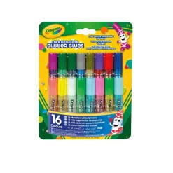 CRAYOLA 16 mini colle glitter lavabili> Cancelleria E Accessori