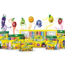 CRAYOLA 10 pennarelli lavabili profumati punta media i profumelli><noscript><img width=