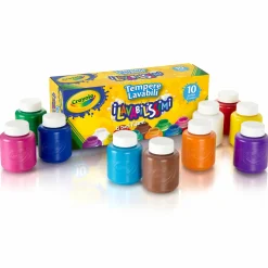 CRAYOLA 10 tempere lavabili – giocattoli toys center> Cancelleria E Accessori