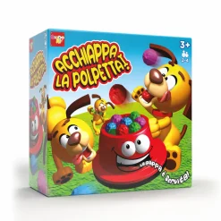 ROCCO GIOCATTOLI Acchiappa la polpetta – giocoro’ – gioco da tavolo per bambini> Giochi Di Società Per Bambini