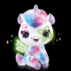 ROCCO GIOCATTOLI Airbrush plush – peluche magic unicorn- libera la fantasia><noscript><img width=