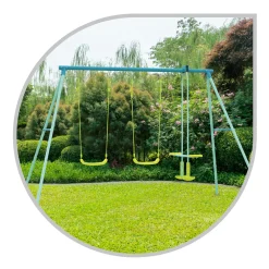 SUN&SPORT Altalena doppia con gondola> Altalene