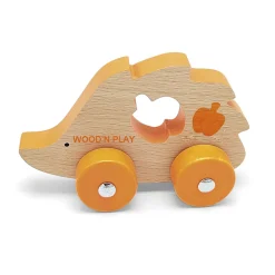 WOOD 'N' PLAY Animaletti su ruote in legno assortiti – wood “n” play><noscript><img width=