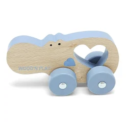 WOOD 'N' PLAY Animaletti su ruote in legno assortiti – wood “n” play><noscript><img width=