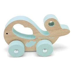 WOOD 'N' PLAY Animaletti su ruote in legno assortiti – wood “n” play><noscript><img width=
