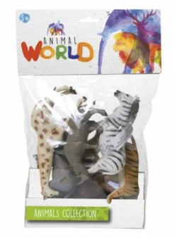 ANIMAL WORLD Animali della fattoria e savana assortiti> Action Figures