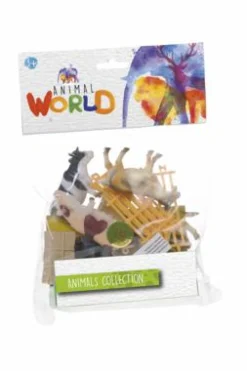ANIMAL WORLD Animali fattoria – animali savana> Action Figures