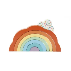WOOD 'N' PLAY Arcobaleno impilabile – wood “n” play> Giochi Di Imitazione In Legno