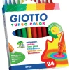 GIOTTO Ast turbo color 24 pz> Cancelleria E Accessori