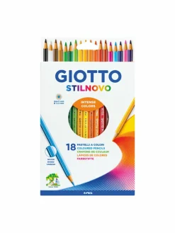 GIOTTO Ast. pastelli stilnovo 18 pz> Cancelleria E Accessori