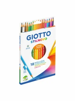 GIOTTO Ast. pastelli stilnovo 18 pz> Cancelleria E Accessori