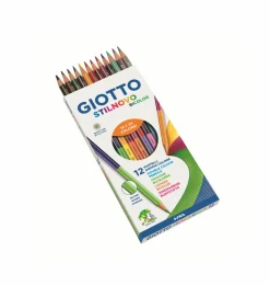 GIOTTO Ast. pastelli stilnovo bicolor 12 pz><noscript><img width=