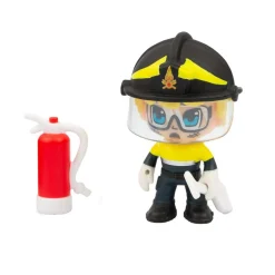 GIOCHI PREZIOSI Auto dei vigili del fuoco con personaggio articolato 7 cm e rimorchio con idrante><noscript><img width=