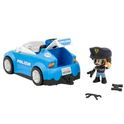 GIOCHI PREZIOSI Auto e moto della polizia con personaggio – veicolo polizia livrea original> Action Figures