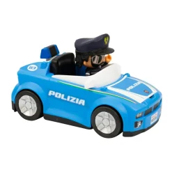 GIOCHI PREZIOSI Auto e moto della polizia con personaggio – veicolo polizia livrea original><noscript><img width=