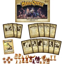 AVALON HILL , heroquest, la profezia di telor, pack delle imprese, richiede il sistema di gioco base heroquest per poter giocare> Giochi Da Tavolo Per Adulti E Carte Collezionabili|Giochi Di Strategia