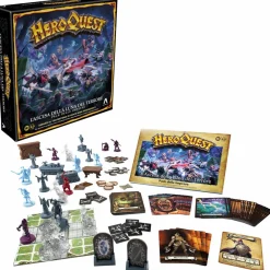 HASBRO GAMING Avalon hill, heroquest, pack delle imprese l’ascesa della luna del terrore, è necessario avere il sistema di gioco base heroquest, dai 14 anni in su> Giochi Da Tavolo Per Adulti E Carte Collezionabili|Giochi Di Strategia