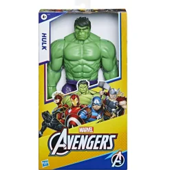 MARVEL Avengers – hulk (action figure deluxe 30cm con blaster titan hero blast gear)> Action Figures