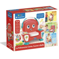 BABY CLEMENTONI – 17754 – poltroncina canta, suona e balla> Giochi Di Apprendimento