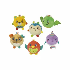 BABY CLEMENTONI – animal soft ball – display assortito, 1 peluche prima infanzia> Trillini E Sonagli