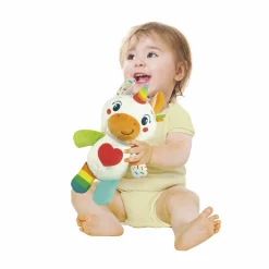 BABY CLEMENTONI – laila il mio unicorno, peluche prima infanzia><noscript><img width=