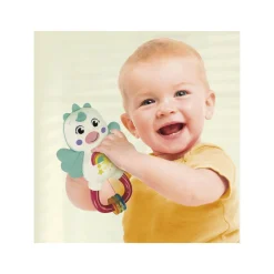 BABY CLEMENTONI – little unicorn rattle – sonaglino neonato con massaggiagengive> Trillini E Sonagli