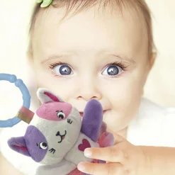 BABY CLEMENTONI – lovely cat sonaglino morbido peluche><noscript><img width=