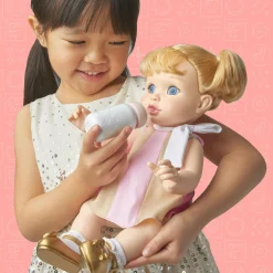 FAO Schwarz Bambola interattiva drink & wet con funzione bagna pannolini, 35 cm><noscript><img width=