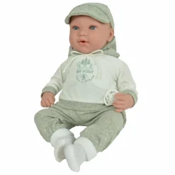 LOVE BEBE' Bambola jordan – grigio – 42cm> Bambolotti