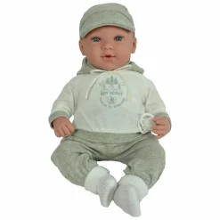 LOVE BEBE' Bambola jordan – grigio – 42cm><noscript><img width=