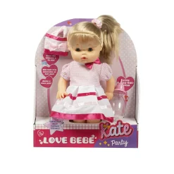LOVE BEBE' Bambola kate party  36 cm – love bebé> Bambolotti