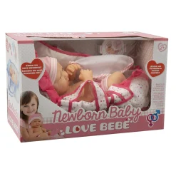 LOVE BEBE' Bambola newborn baby><noscript><img width=