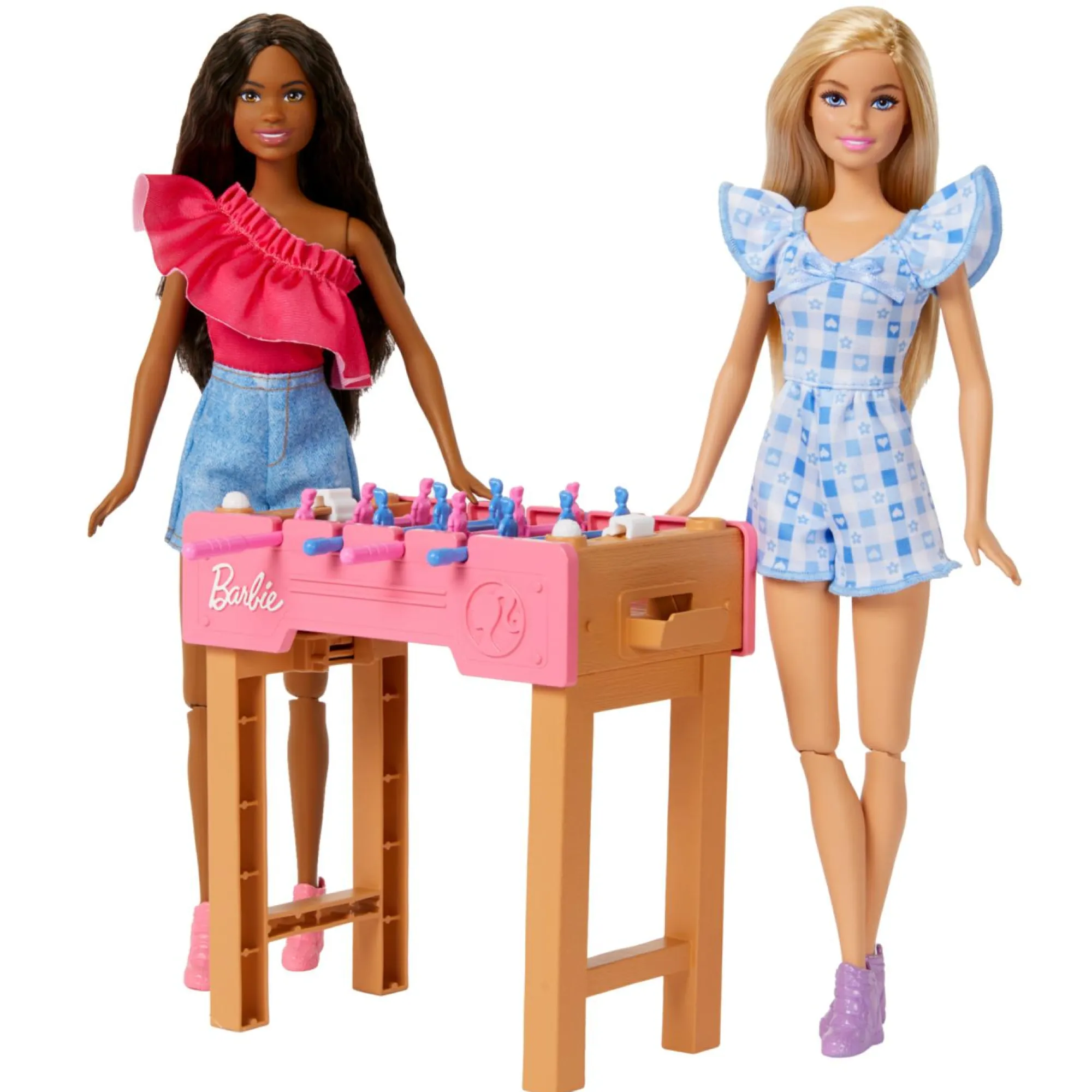 Barbie – divertimento in giardino, set con 3 bambole, 2 cuccioli, bicicletta, skateboard e accessori> Fashion Dolls