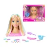 Barbie – testa pettinabile deluxe, capelli biondi con oltre 20 accessori per acconciature> Fashion Dolls