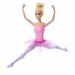 Barbie ballerina base, bambola snodata con tutù e chignon> Fashion Dolls
