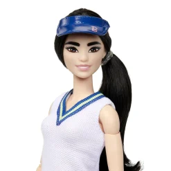 Barbie carriere – tennista, bambola sportiva snodata con racchetta e accessori inclusi><noscript><img width=