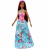 Barbie - dreamtopia bambola principessa con ciocca rosa, 30.5 cm, giocattolo per bambini 3+ anni, multicolore> Fashion Dolls