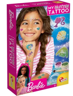 Barbie my glitter tattoo> Kit Artistici E Pittura