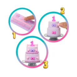 Barbie party unboxed – birthday bows serie compleanno del cucciolo, bambola con 10 accessori a sopresa ed effetto cambia colore><noscript><img width=