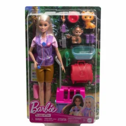 Barbie playset dei cuccioli con trasportino e accessori> Fashion Dolls