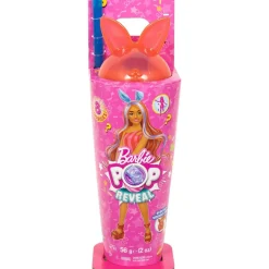Barbie pop reveal serie frullati – bambola assortita con cerchietto e cucciolo incluso + 8 accessori a sorpresa><noscript><img width=