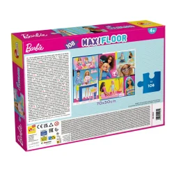 Barbie puzzle maxi floor 108 – gioco di puzzle con le iconiche bambole> Puzzle Per Bambini|Case Delle Bambole