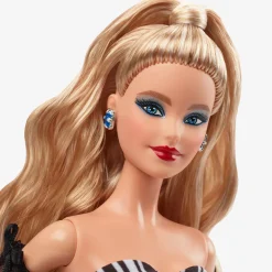 Barbie signature 65° anniversario – bambola glamour da collezione zaffiro blu><noscript><img width=
