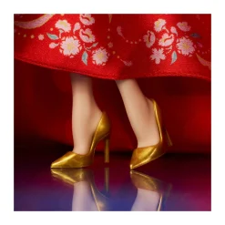 Barbie signature – capodanno lunare cinese 2025, bambola da collezione con abito qipao e accessori dorati><noscript><img width=