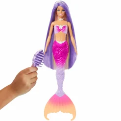 Barbie sirena colori del mare, bambola con effetto cambia colore> Fashion Dolls