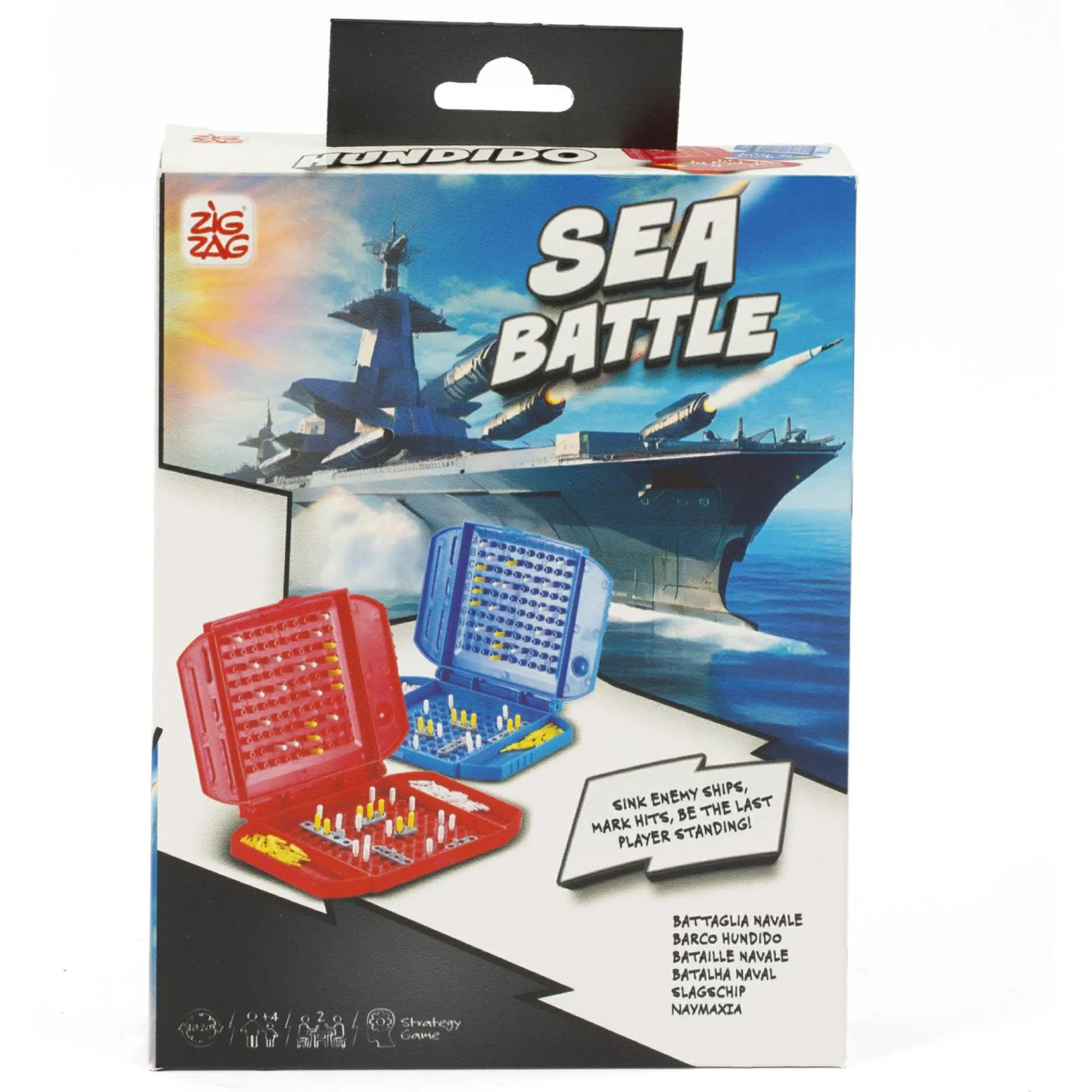 ZIG ZAG Battaglia navale – travel edition  zig – zag> Giochi In Scatola Per Famiglia