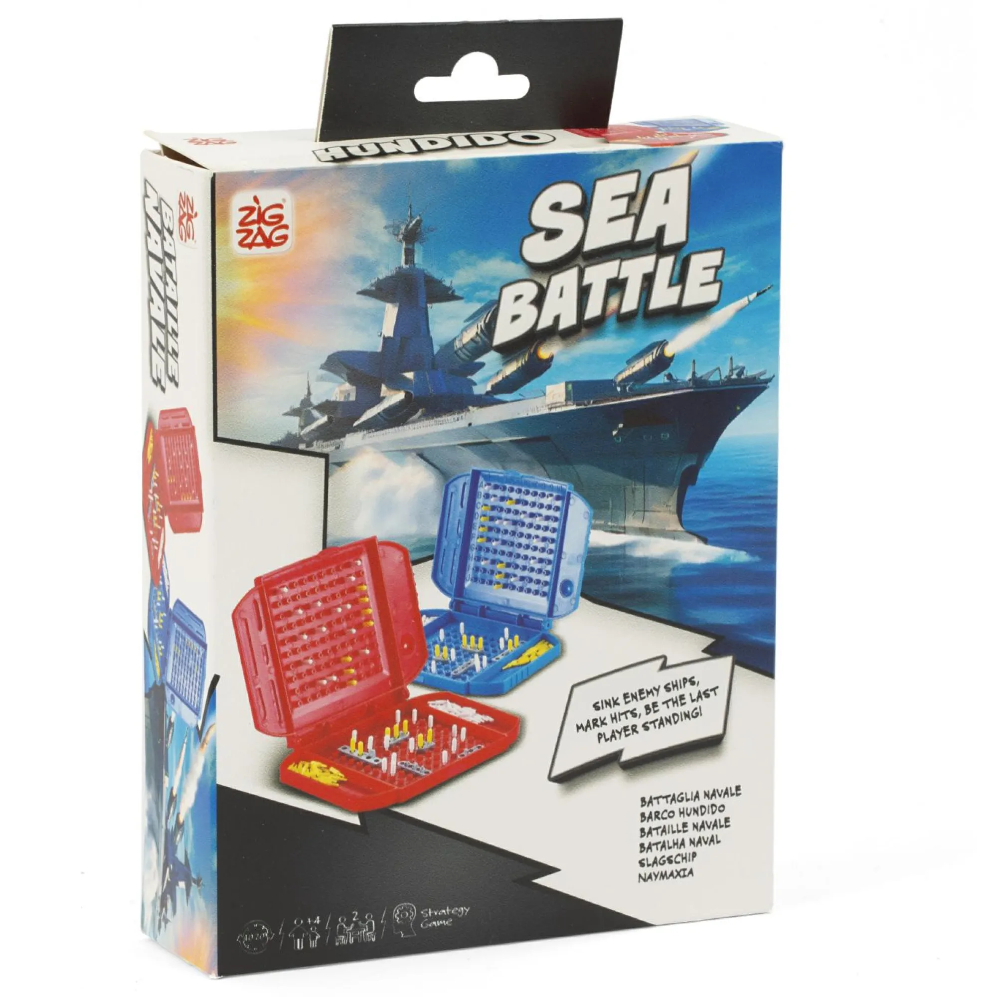ZIG ZAG Battaglia navale – travel edition  zig – zag> Giochi In Scatola Per Famiglia