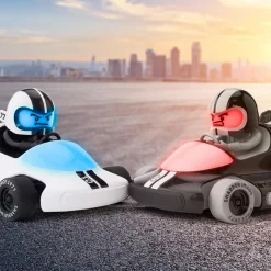 Sharper Image Battaglie rc  team battle racers – auto radiocomandate con luci led, controllo a lungo raggio, e azione multiplayer><noscript><img width=