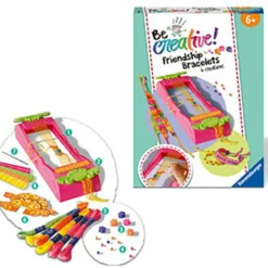 BE CREATIVE midi: telaio braccialetti dell’amicizia, gioco creativo per bricolage e fai-da-te – ravensburger><noscript><img width=